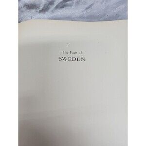 THE FACE OF SWEDEN ~ SIGNED BY PRINCE BERTIL DUKE OF HALLAND 1948 HB ~ PICTORIAL
